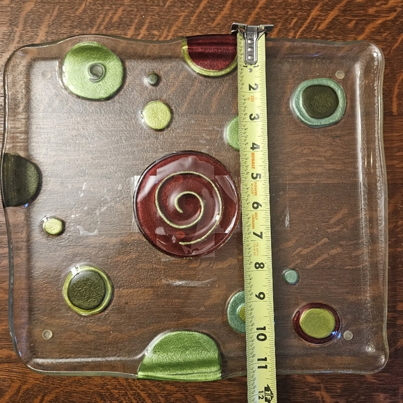 Lori Siebert for Silvestri serving platter with small bowl - Picture 1 of 6